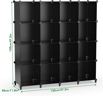 HOMIDEC Closet Organizers and Storage, 16 Cube Storage Organizer, Closet - Image 3