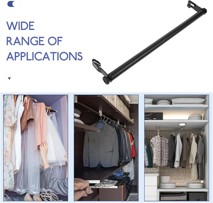 LABRIMP Closet Rod Heavy Duty Clothes Drying Rack - Image 7