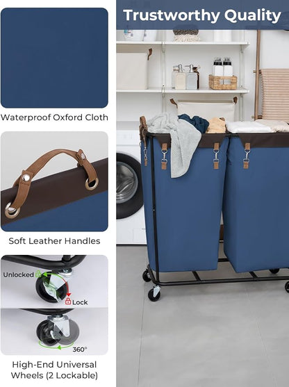 StorageWorks 390L Extra Large Lanudry Hamper - Image 6