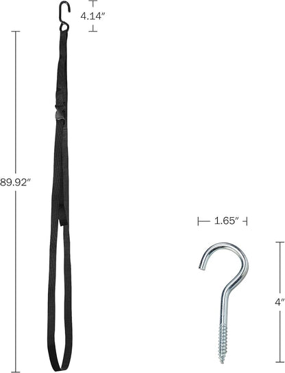 Kayak Rack -Capacity Wall or Ceiling Storage Straps - Image 2