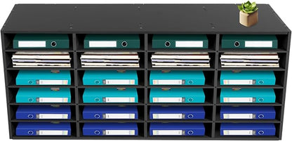 Mail Sorter Organizer, 24 Compartments Mailbox by LEYSRIS
