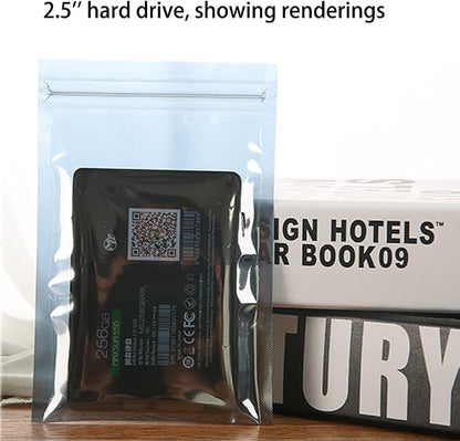 100pcs Antistatic Bags 3.93x5.9in/10x15cm, Resealable ESD Bag, Suitable - Image 6