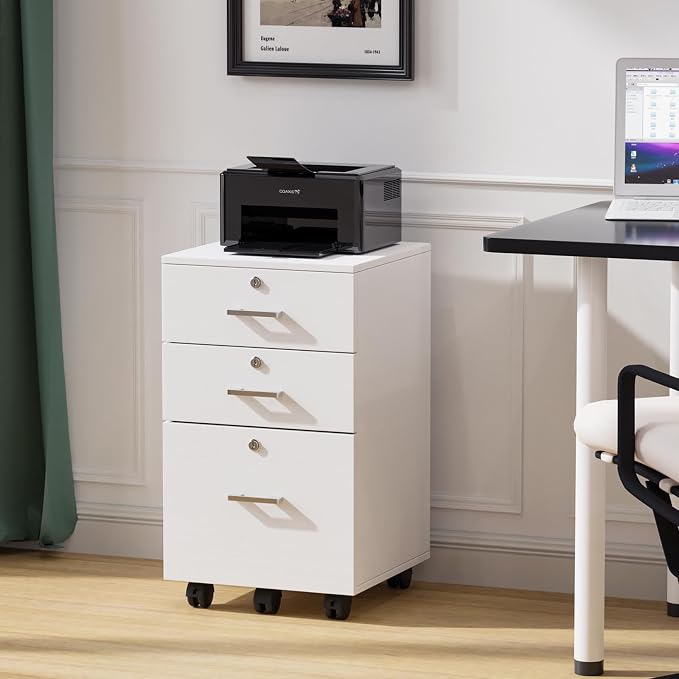 VINGLI 3-Drawer File Cabinet - Image 7