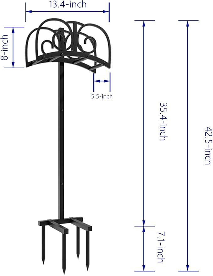 Upgraded Garden Hose Holder Stand - Image 3