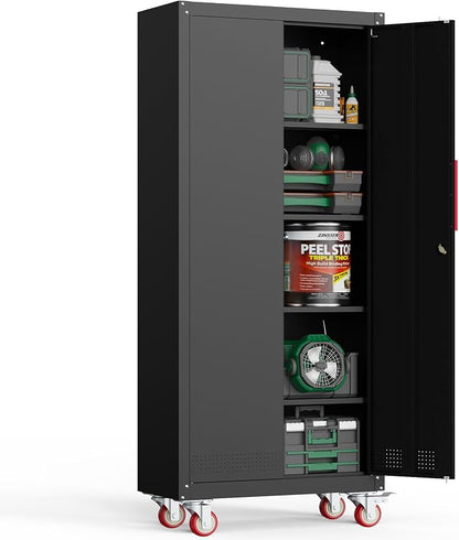 71" H Garage Storage Cabinet by Kelueo