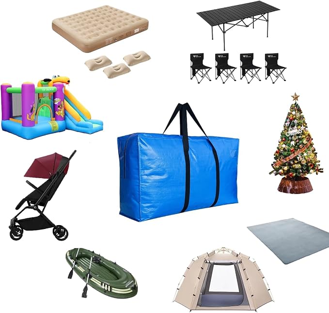 Extra Large Storage Bags, Jumbo Moving Tent Storage Bags, Waterproof Foldable - Image 6