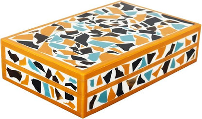 Handicrafts Home Decorative Keepsake Box 8x5 – Small Organizer Box by HandicraftsHome