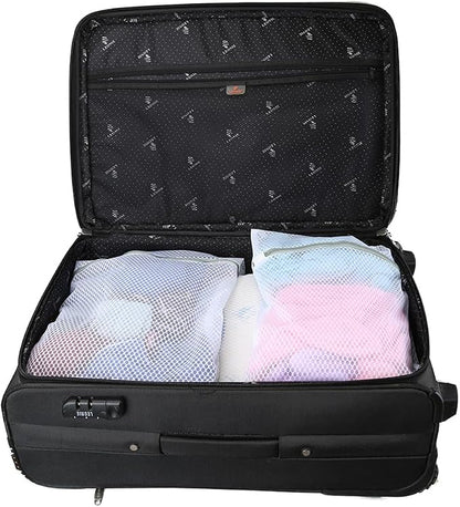 Vivifying XL Large Mesh Laundry Bags, 2 Pack 20 x 24 Inches Honeycomb Mesh Wash - Image 7