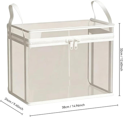 Large Clear Thick Plastic Storage Box - Image 3