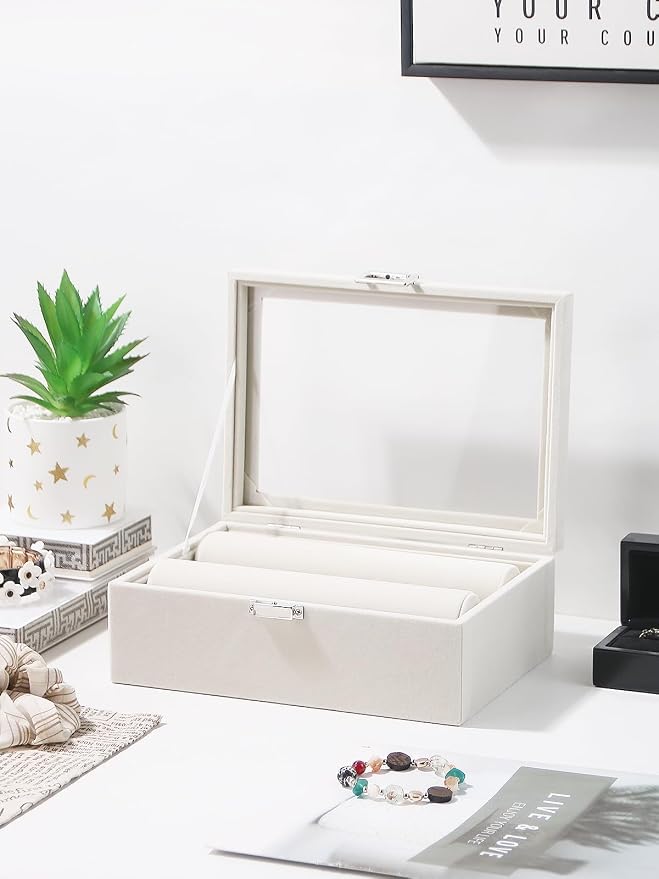 Bracelet Holder Organizer Box, Jewelry Storage Case - Image 5