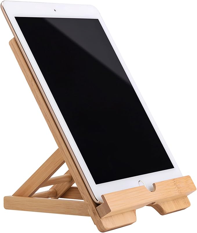 Bamboo Tablet Holder by CollectBeauty