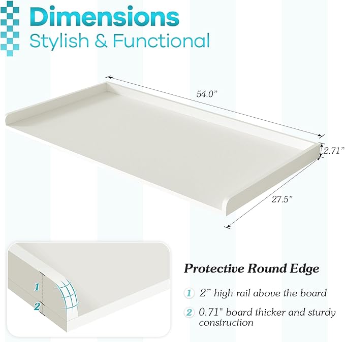 Kaboon Washer Dryer Countertop, Melamine Countertop - Image 3