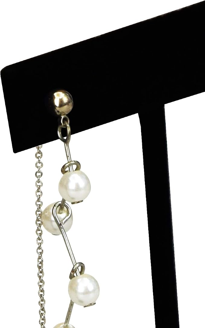 Ikee Design 6 Pcs Set Premium T- Shape Style Earring Display Stand, Earring - Image 5