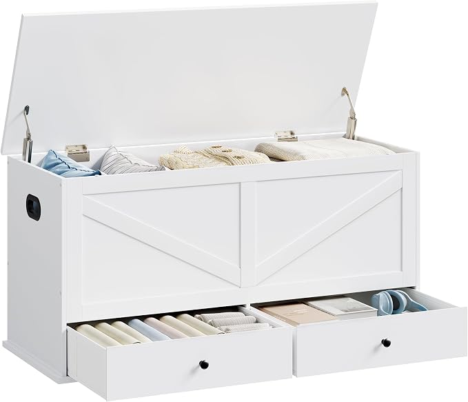 VASAGLE Storage Chest, Storage Bench by Unknown