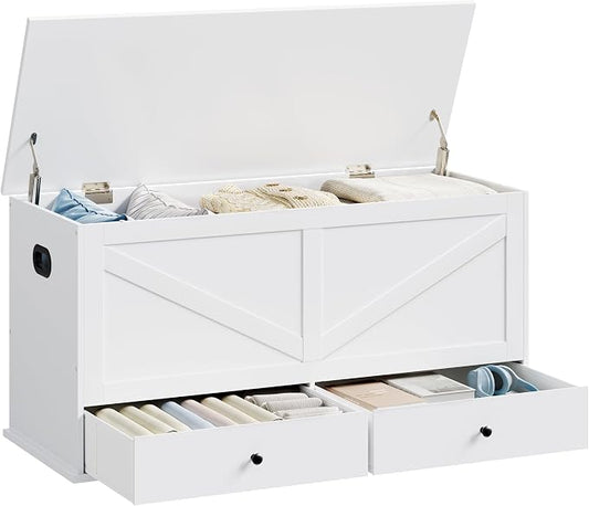 VASAGLE Storage Chest, Storage Bench by Unknown