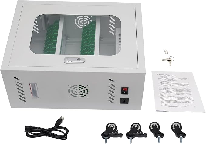 Cell Phone Charging Stations 30 Device Mobile Storage Cart - Image 7