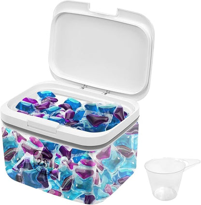 94oz/2.8L Laundry Pods Container by YEXEXINM