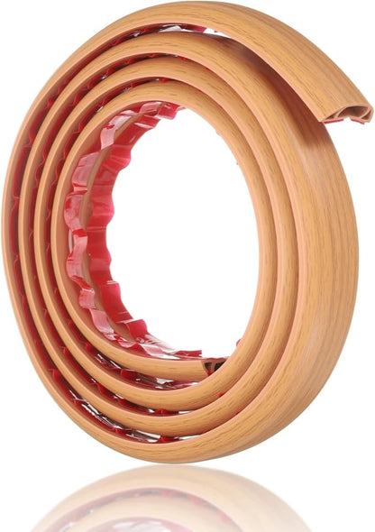 HARFINGTON 6ft Cord Cover Floor W0.6 x H0.33 Inner Channel PVC Hide Extension - Image 3