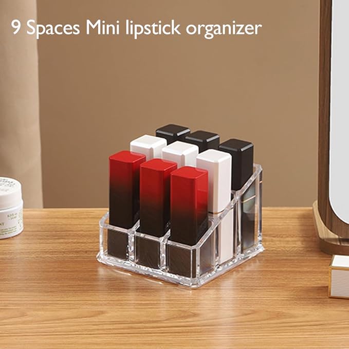 Lipstick Lipgloss Organizer, fits roller‑ball perfume and essential‑oil bottles - Image 3