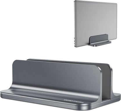 OMOTON Vertical Laptop Stand Holder, Desktop Aluminum Stand by OMOTON