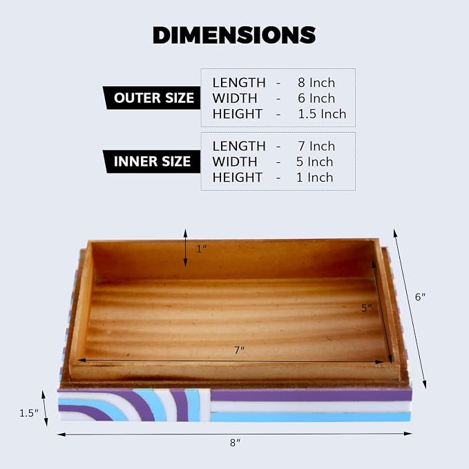 Handicrafts Home Large Decorative Storage Box - Image 4