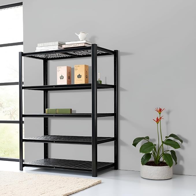 Storage Shelving Unit Heavy Duty Garage Shelves Metal Organizer Utility Rack by DarubtesForanideallife