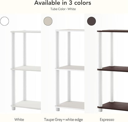 HOMES: INSIDE + OUT Apexa Modern 5-Tier Wide Shelving Units, Collectibles - Image 4
