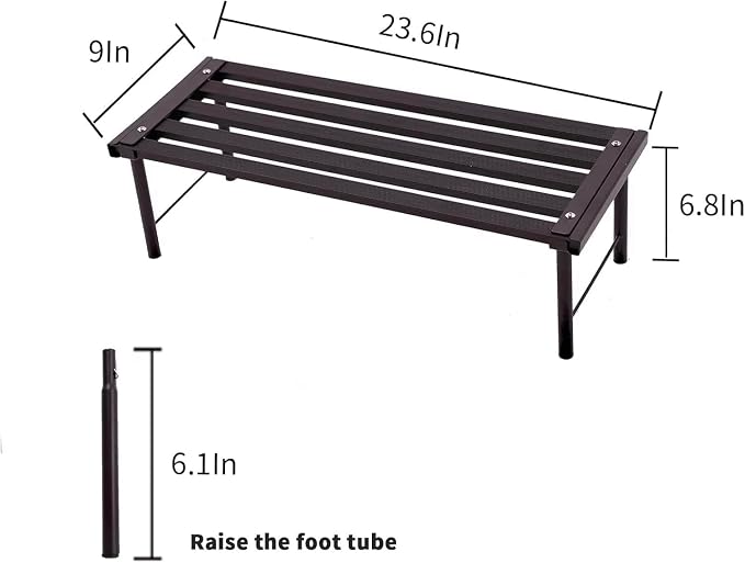Metal Plant Stand, Rust-proof Aluminum Flower Pot Stand, Plants Display Stands - Image 3