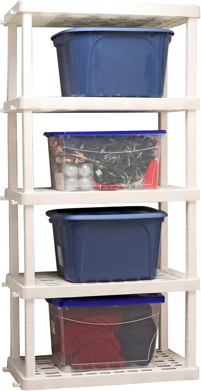 Oskar 5-Tier Storage Shelf, Heavy Duty Storage Shelf, 750 lbs, Laundry Room - Image 6