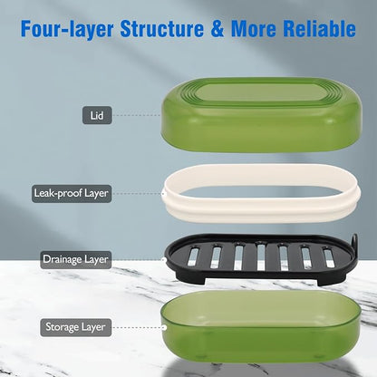 Soap Holder - Portable Travel Soap Case - Perfect - Image 2