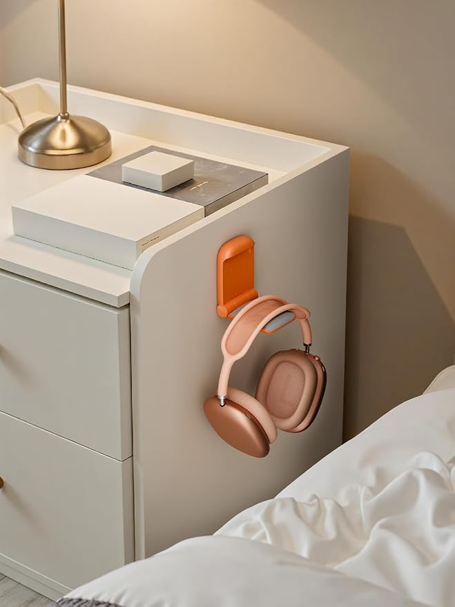 MAMUVIMO Headphone Stand, Headset Stand Foldable ＆ Sticky, Headphone Holder - Image 8