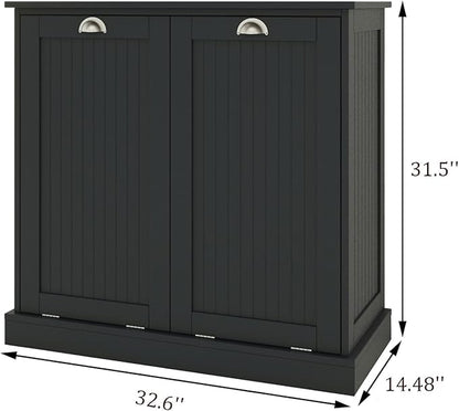 Tilt Out Laundry Hamper Cabinet - Image 2