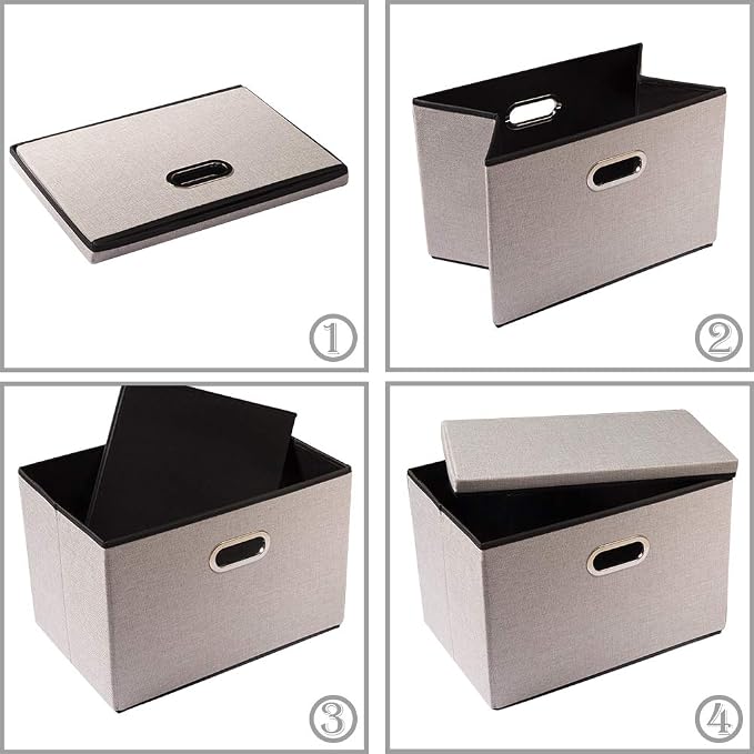 PRANDOM Large Foldable Storage Bins - Image 5