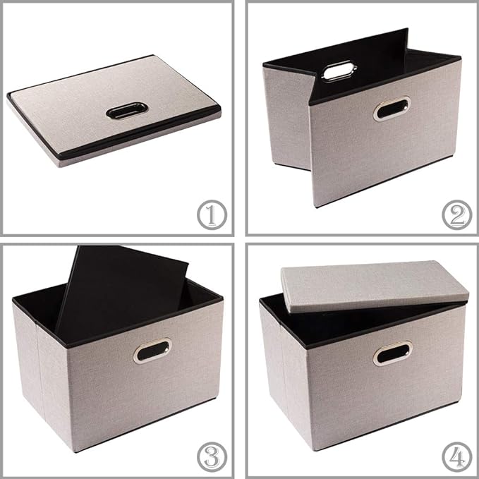 PRANDOM Large Foldable Storage Bins - Image 5
