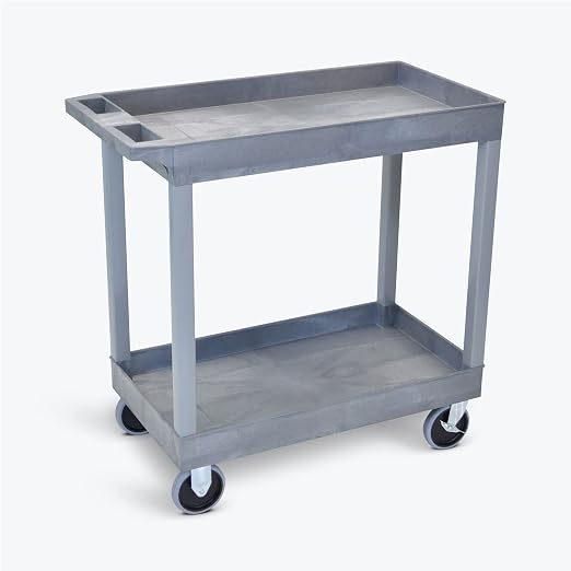 LUXOR EC11HD-G 32" x 18" Tub Cart by LuxorWorkspaces