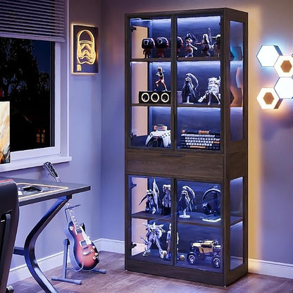 Tribesigns 71-inch Tall Display Cabinet - Image 3