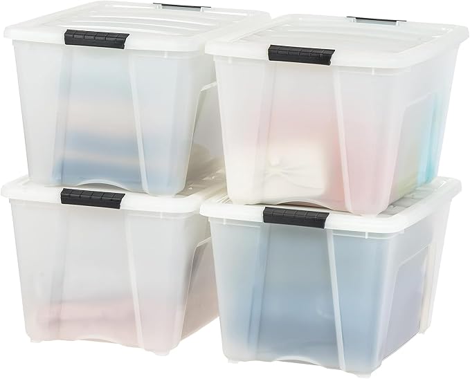 IRIS USA 54 QT Plastic Storage Box by Unknown