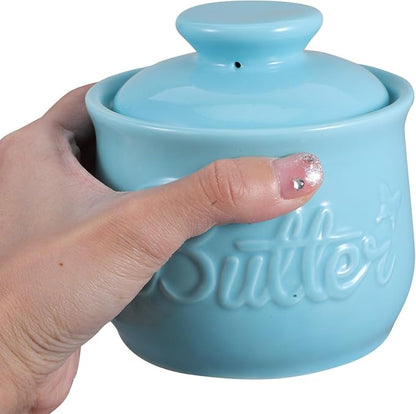 BESPORTBLE Ceramic Butter Crock - Image 3