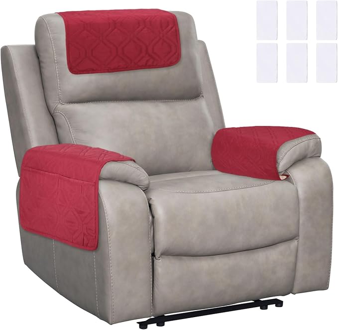 uxcell 3Pcs Sofa Armrest Covers, Armchair Covers by uxcell