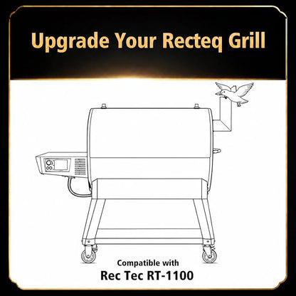 QuliMetal Front Shelf for Recteq RT-1100, Folding Front Grill Table Accessory - Image 5