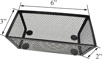 HAHIYO Stackable Mesh Tray Cup 6 x 3 x 2 inches Sturdy Container - Image 3