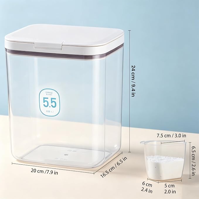 MUAZ Laundry Pods Storage Container - Image 2