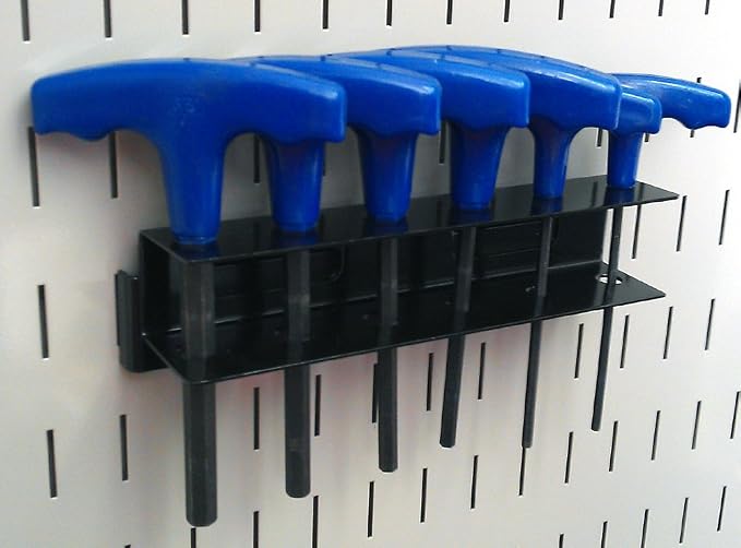 Wall Control Screwdriver Holder Bracket Slotted Metal Pegboard Accessory - Image 4
