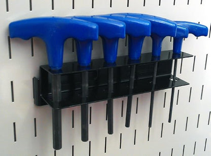 Wall Control Screwdriver Holder Bracket Slotted Metal Pegboard Accessory - Image 4