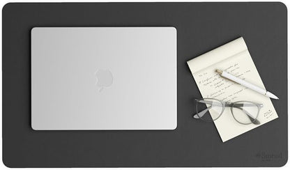 Smead Desk Pad, Vegan Leather Desk Mat by SMEAD