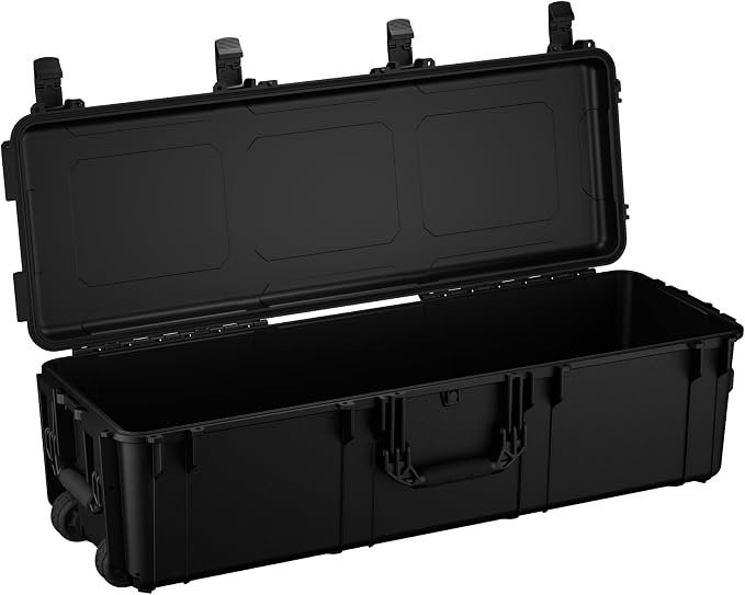 Condition 1 45" Empty Waterproof Hard Case w/Wheels – Lockable, TSA Approved by Condition1