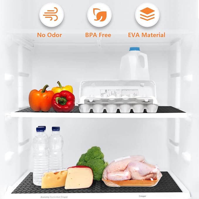 Shelf Liners for Kitchen Cabinets Refrigerator Liners Waterproof & Oil-Proof - Image 5