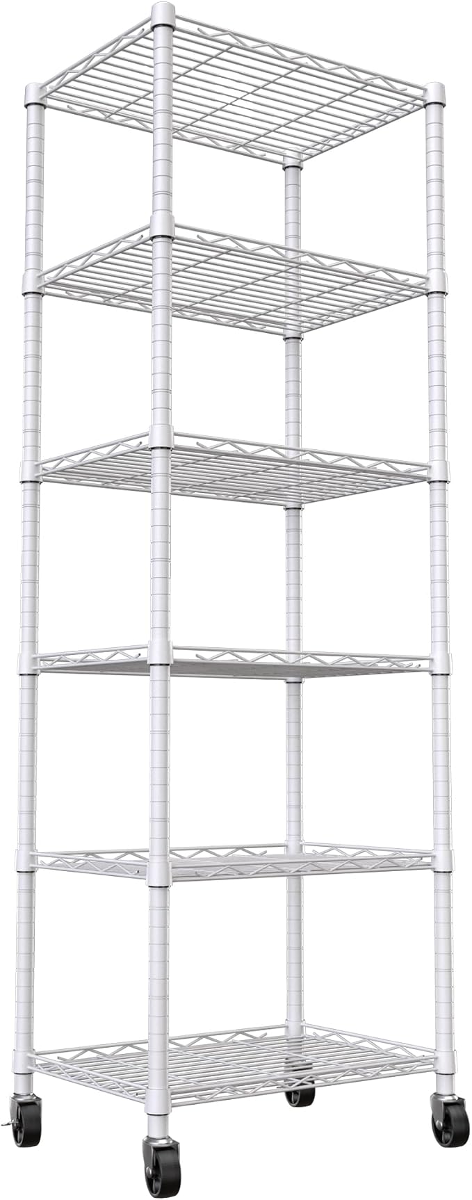 REGILLER 6 Wire Shelving Steel Storage Rack Adjustable Unit Shelves by REGILLER