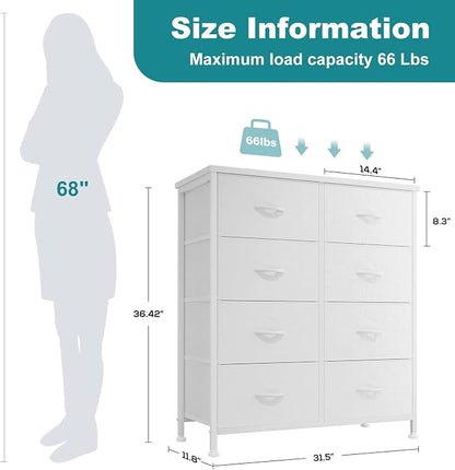 OLIXIS 8 Drawer Storage Dresser - Image 3