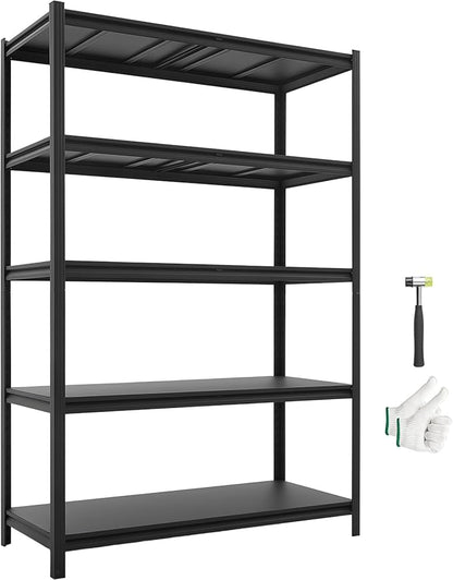 VEVOR Garage Shelving, 5-Tier Adjustable Storage Shelves, 3000 lbs Heavy Duty by VEVOR